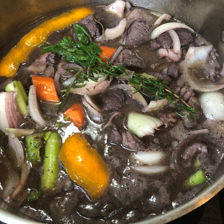 Lamb stew provençale
